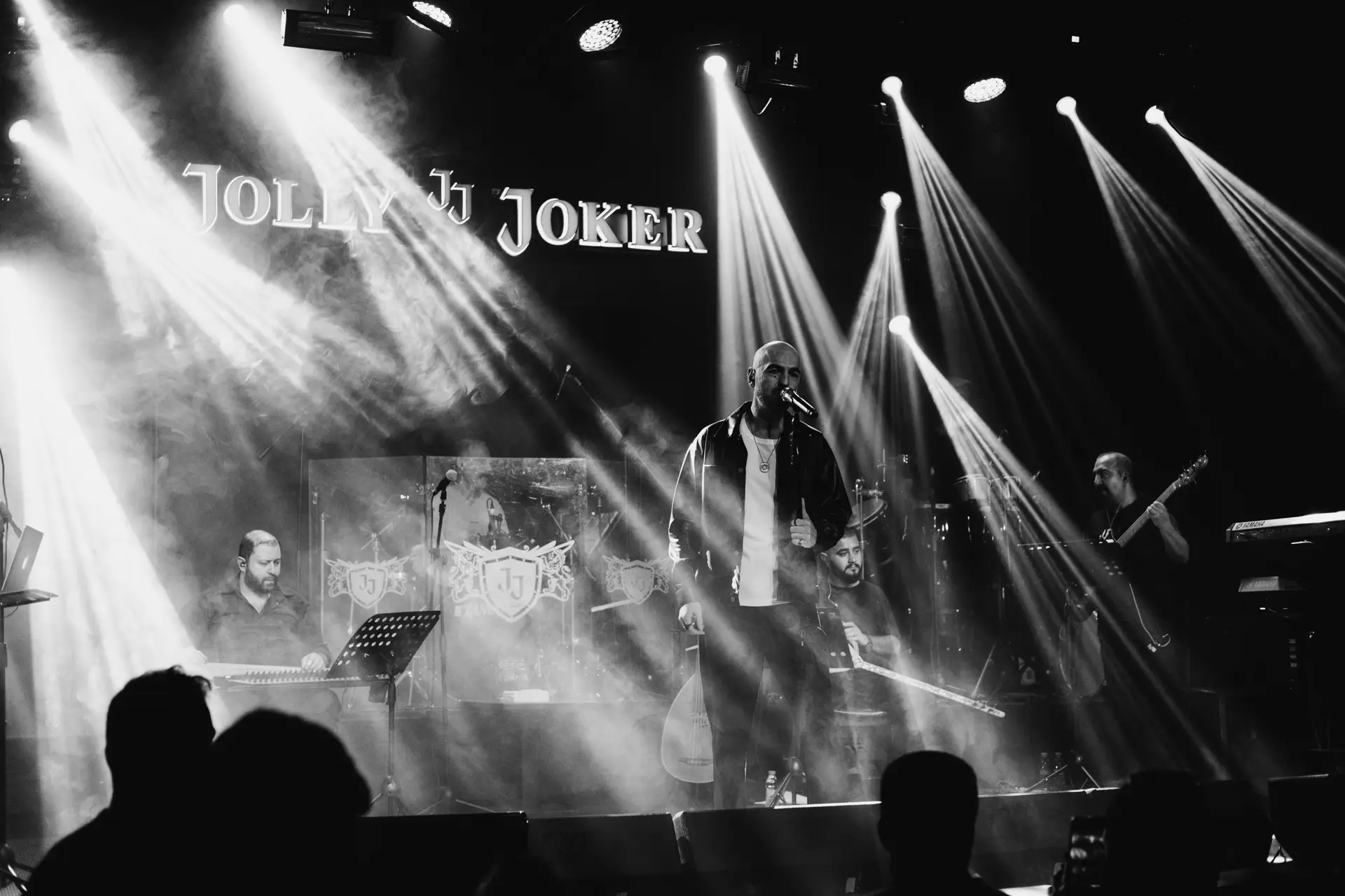 Live band performance
